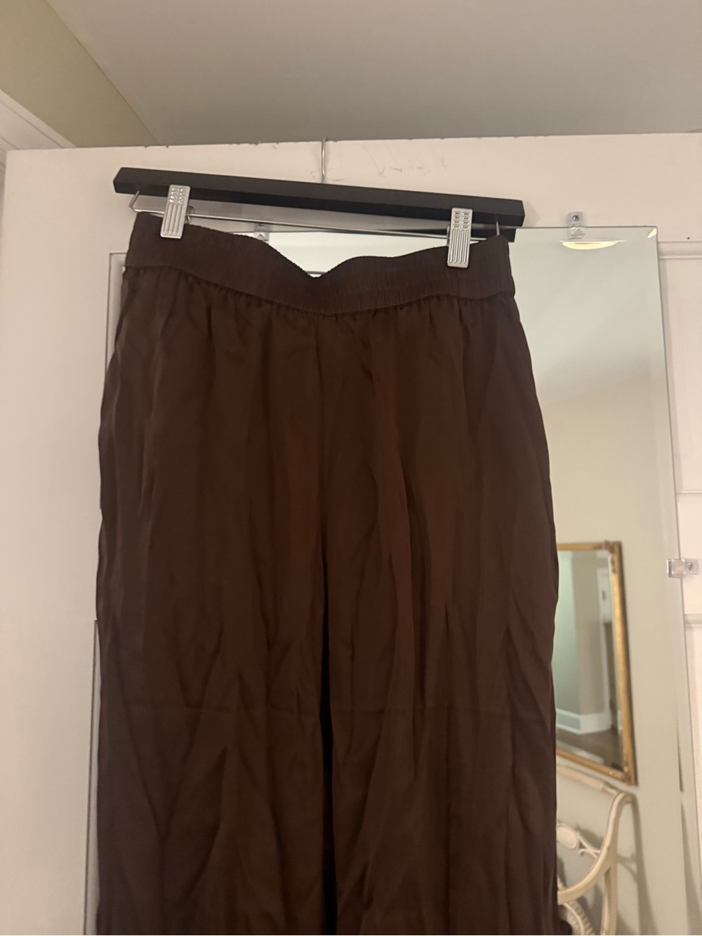 Cami NYC Brown Wide-Leg Pull-On Pants